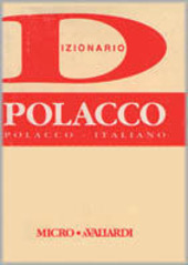 Copertina  Dizionario polacco : polsko, wloski