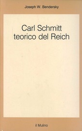 Copertina  Carl Schmitt teorico del Reich