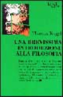Copertina  Una brevissima introduzione alla filosofia