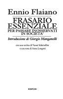 Copertina  Frasario essenziale : per passare inosservati in società