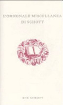 Copertina  L'originale miscellanea di Schott