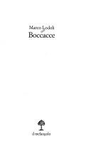 Copertina  Boccacce