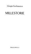 Copertina  Millestorie