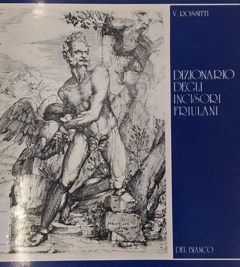 Copertina  Dizionario degli incisori friulani