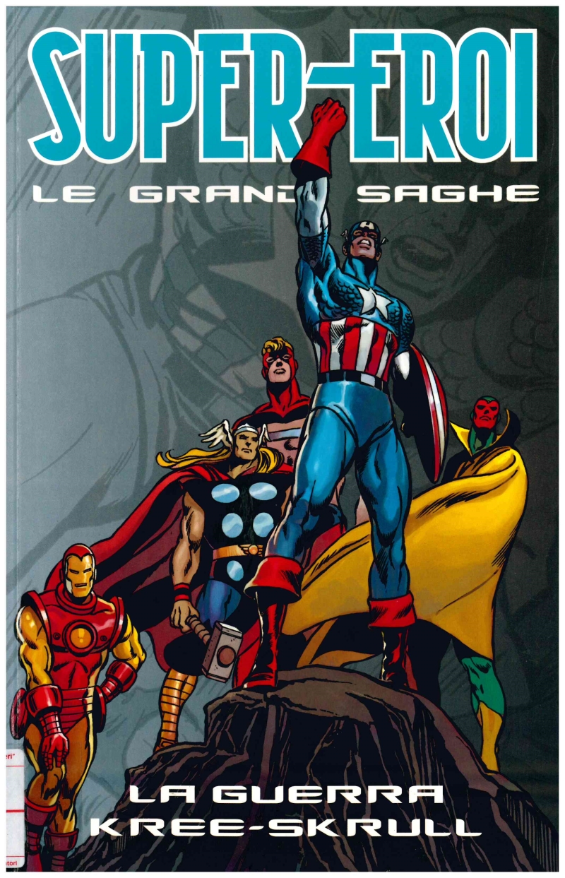 Copertina  La guerra Kree-Skrull