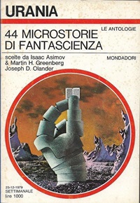 Copertina  44 microstorie di fantascienza